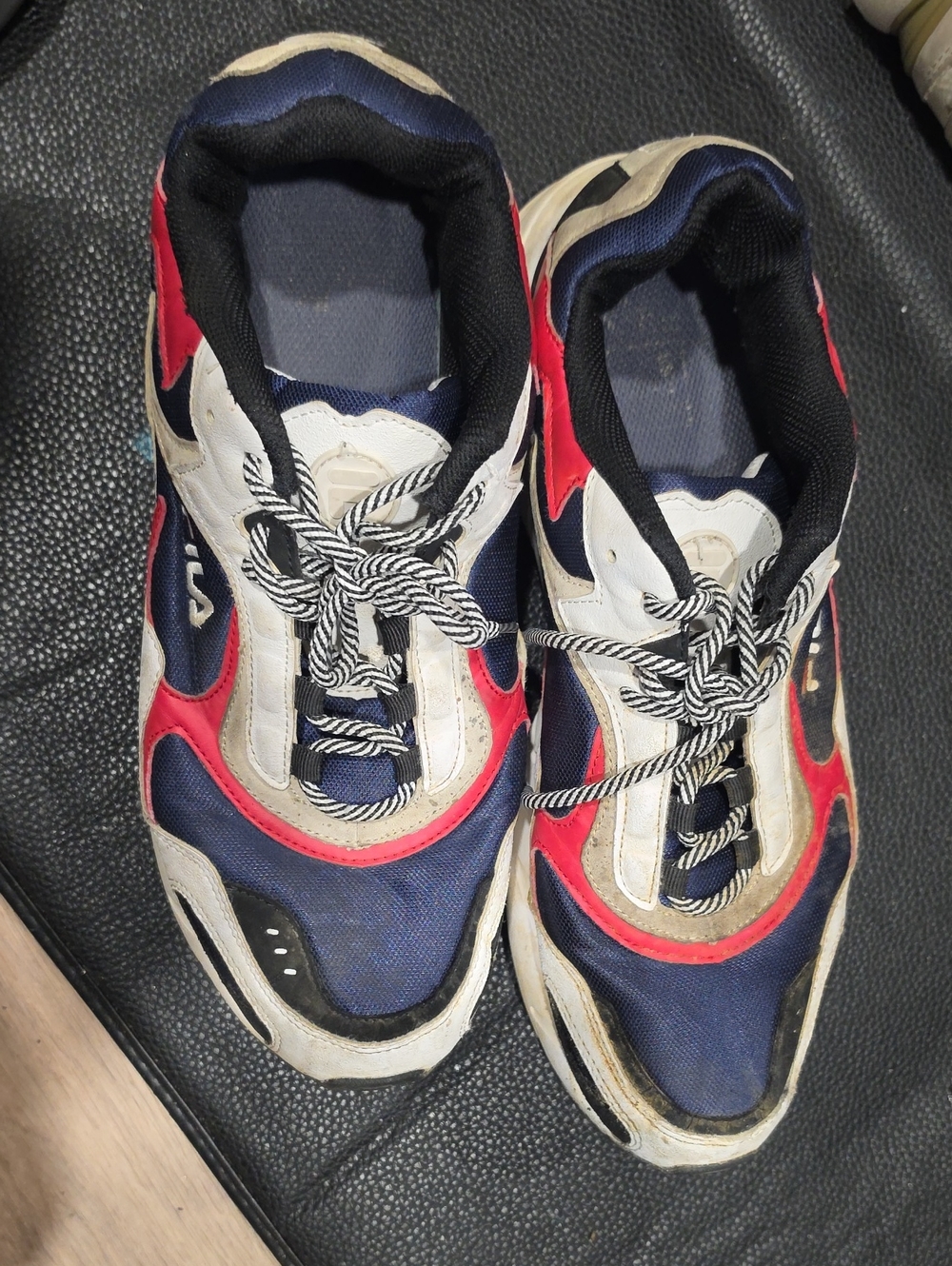 Fila Men's Sneakers in Navy, White & Red